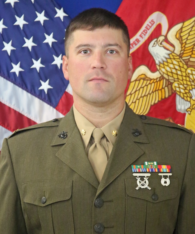Major Ericson Official Biography Photo