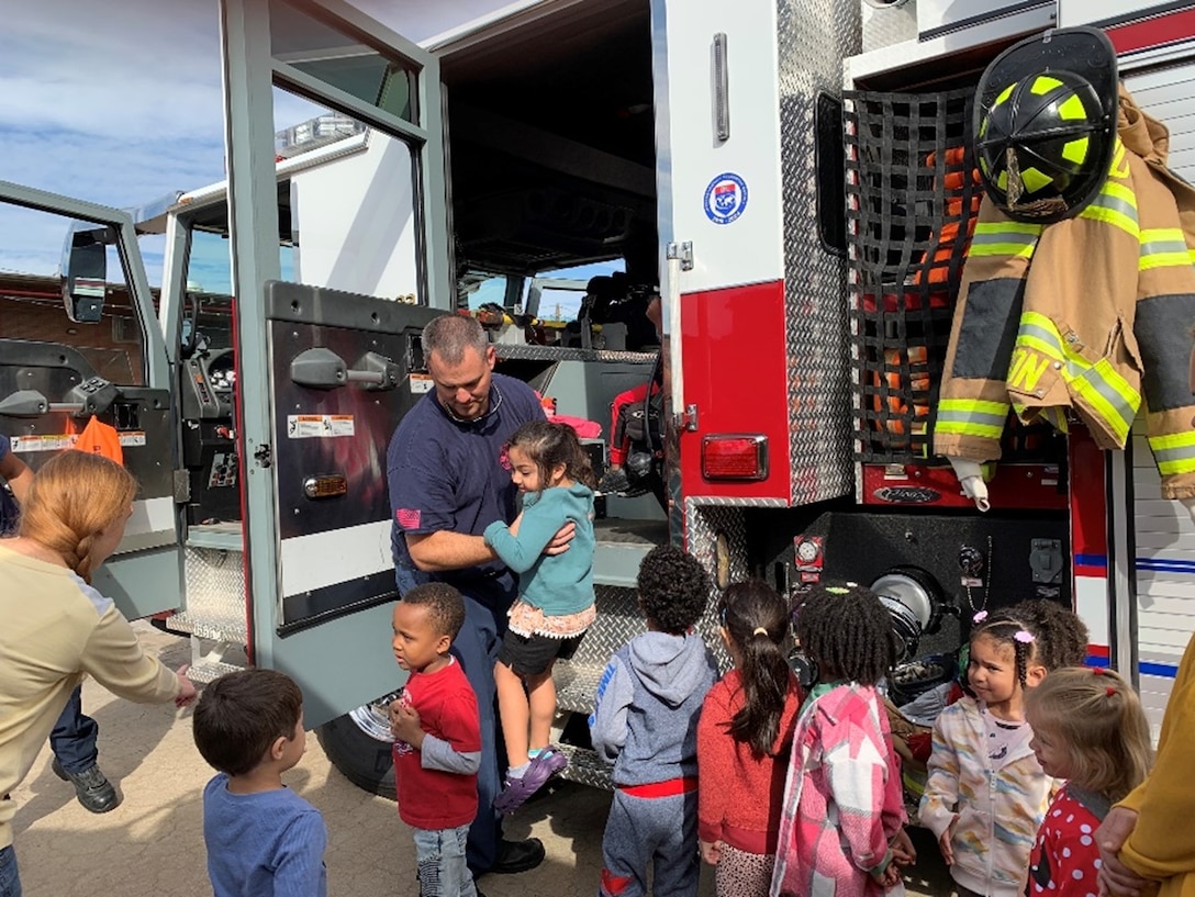 Defense Logistics Agency Installation Management Richmond’s Fire and Emergency Services promoted National Fire Prevention Week Oct. 10 - 12, 2023 on Defense Supply Center, Richmond, Virginia.