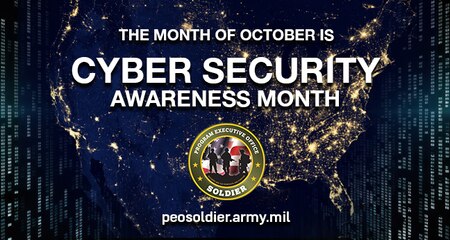 PEO Soldier Recognizes October as Cyber Security Awareness Month
