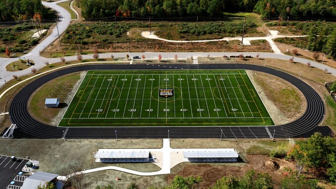 New Hampshire National Guard field at Edward Cross Training Complex in Pembroke, New Hampshire, Oct. 17, 2023.