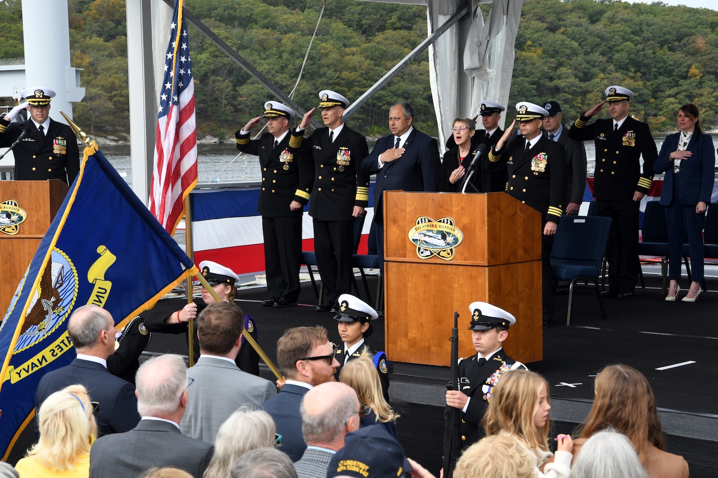 Navy commissions USS Hyman G. Rickover (SSN 795) > Commander, Submarine ...