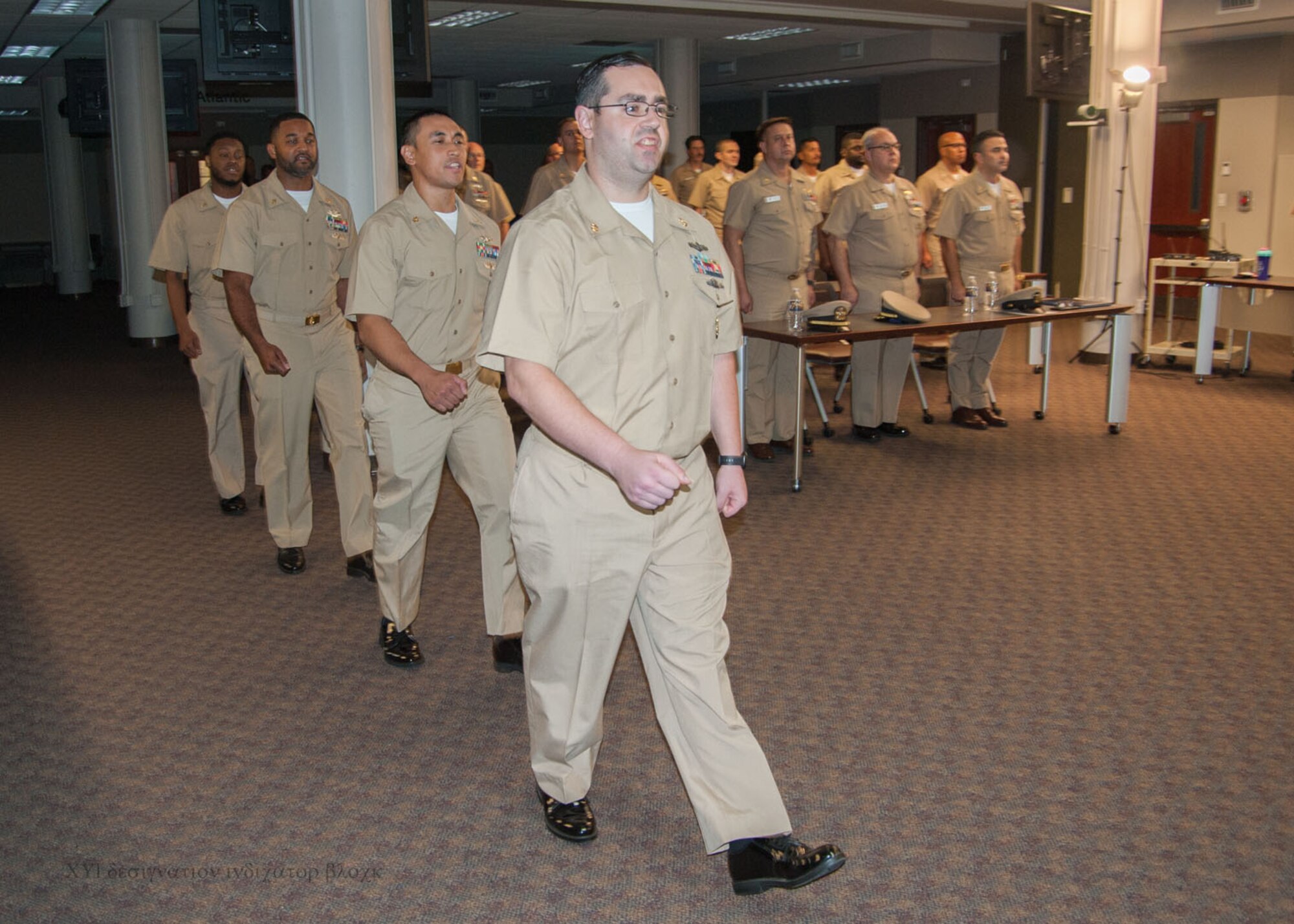 Members of the workforce gathered in Hampton Roads, Charleston, and NOLA to commemorate the Navy's 248 years on Friday, 13 October 2023.