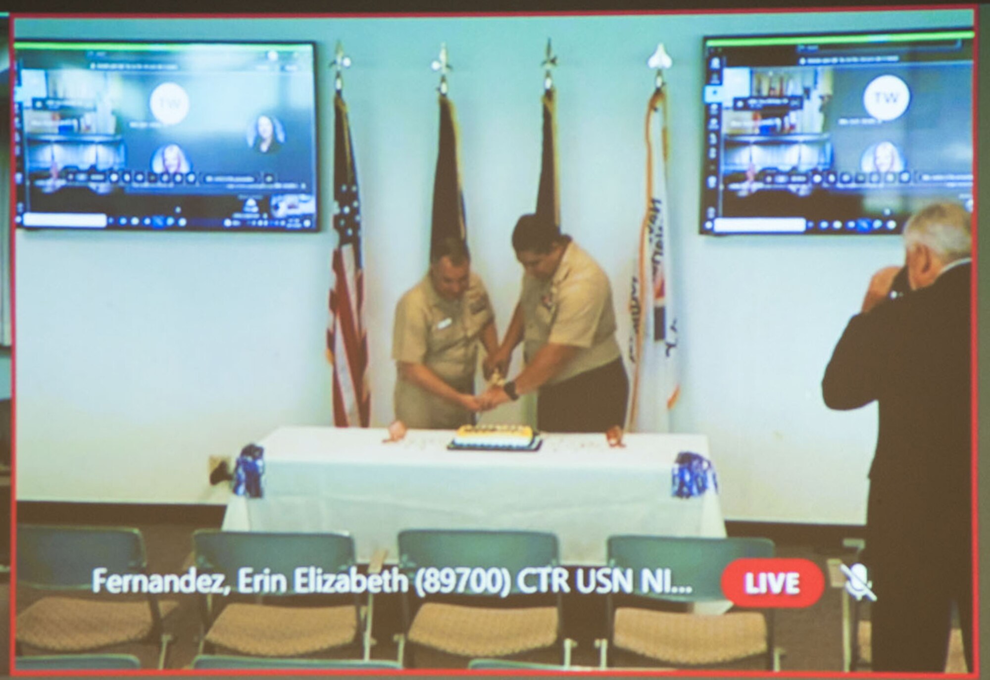 Members of the workforce gathered in Hampton Roads, Charleston, and NOLA to commemorate the Navy's 248 years on Friday, 13 October 2023.