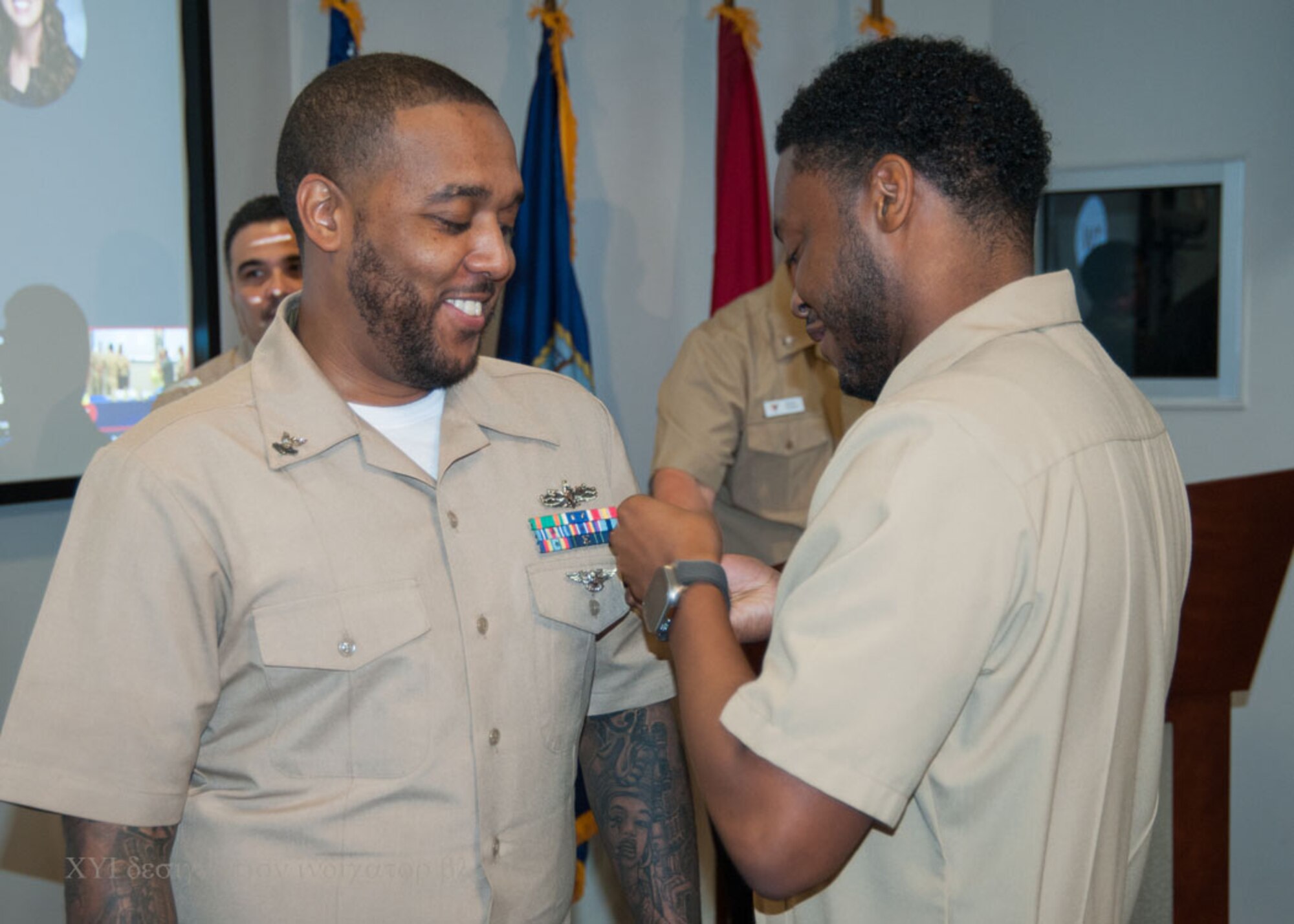 Members of the workforce gathered in Hampton Roads, Charleston, and NOLA to commemorate the Navy's 248 years on Friday, 13 October 2023.