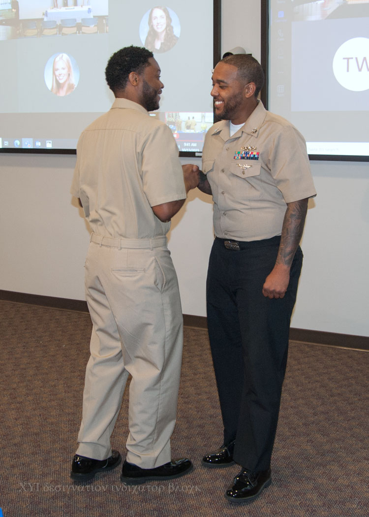 Members of the workforce gathered in Hampton Roads, Charleston, and NOLA to commemorate the Navy's 248 years on Friday, 13 October 2023.