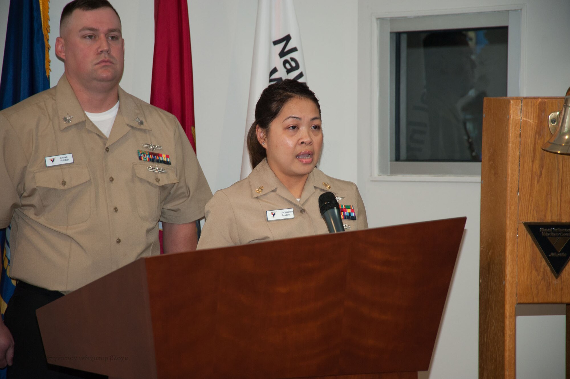 Members of the workforce gathered in Hampton Roads, Charleston, and NOLA to commemorate the Navy's 248 years on Friday, 13 October 2023.