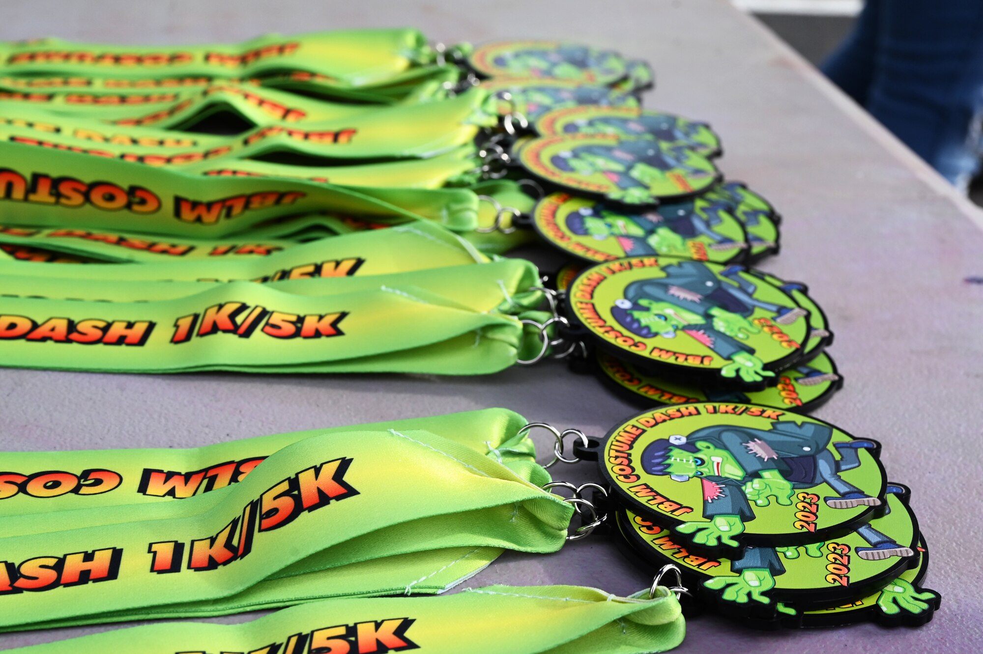 Joint Base Lewis-McChord's Morale, Welfare, and Readiness office hosts the Costume Dash at the Heritage Hill park. The Costume Dash had both a 1k and 5k option, a costume contest, prizes and a DJ playing Halloween-themed music.