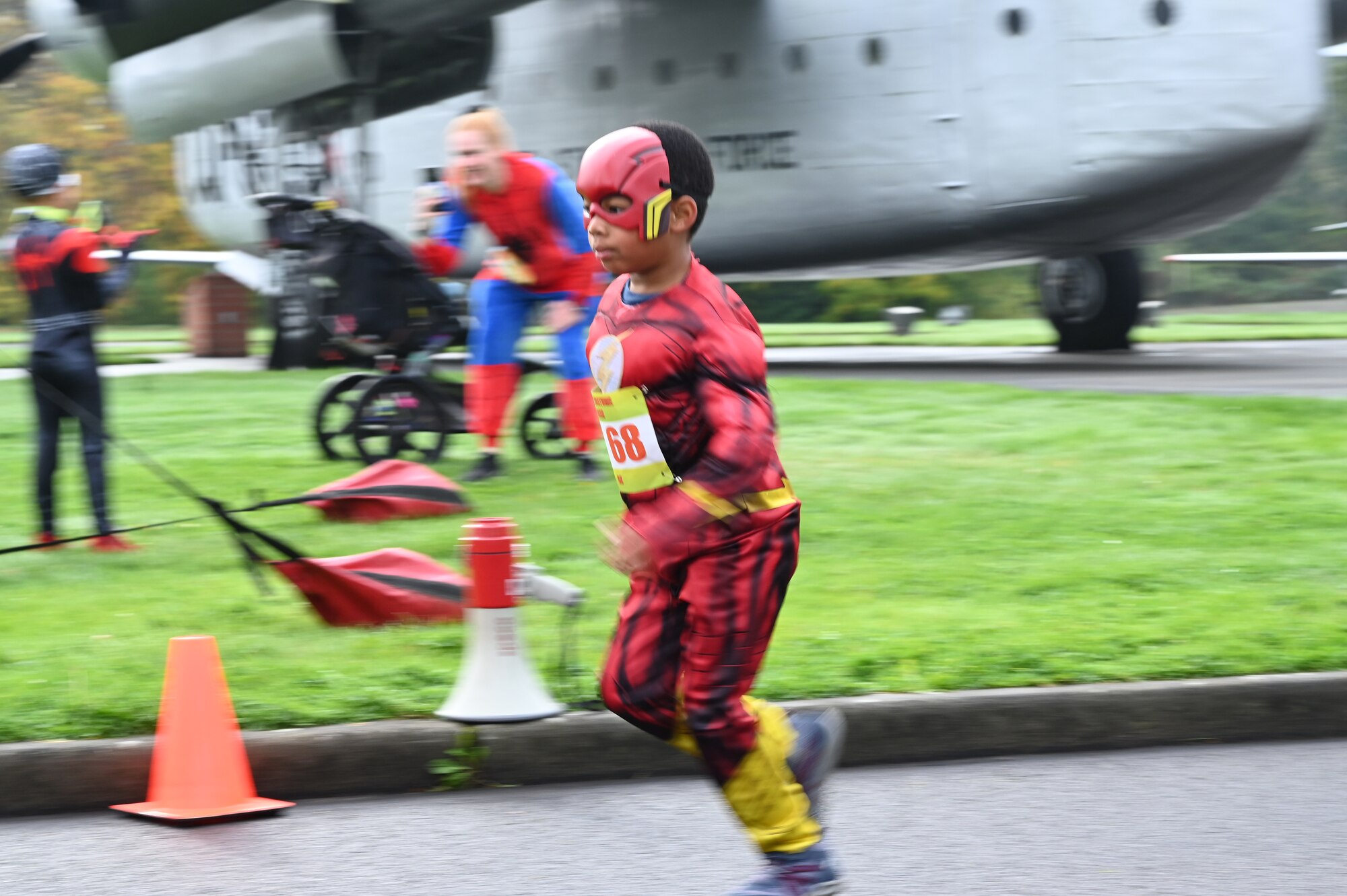 Joint Base Lewis-McChord's Morale, Welfare, and Readiness office hosts the Costume Dash at the Heritage Hill park. The Costume Dash had both a 1k and 5k option, a costume contest, prizes and a DJ playing Halloween-themed music.