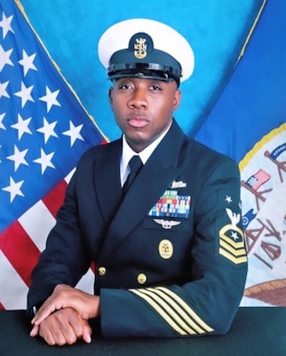 Command Master Chief (SW/AW/IW/EXW) Calvin L. Gordon II