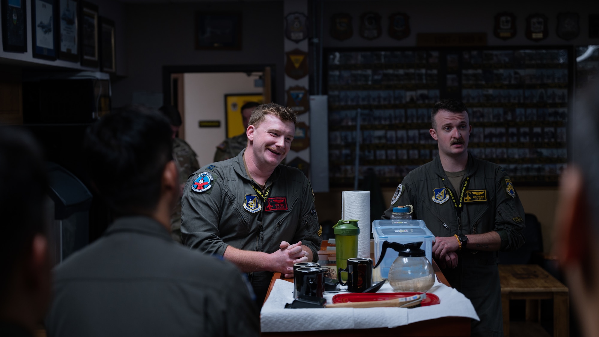 Pilots gather to talk