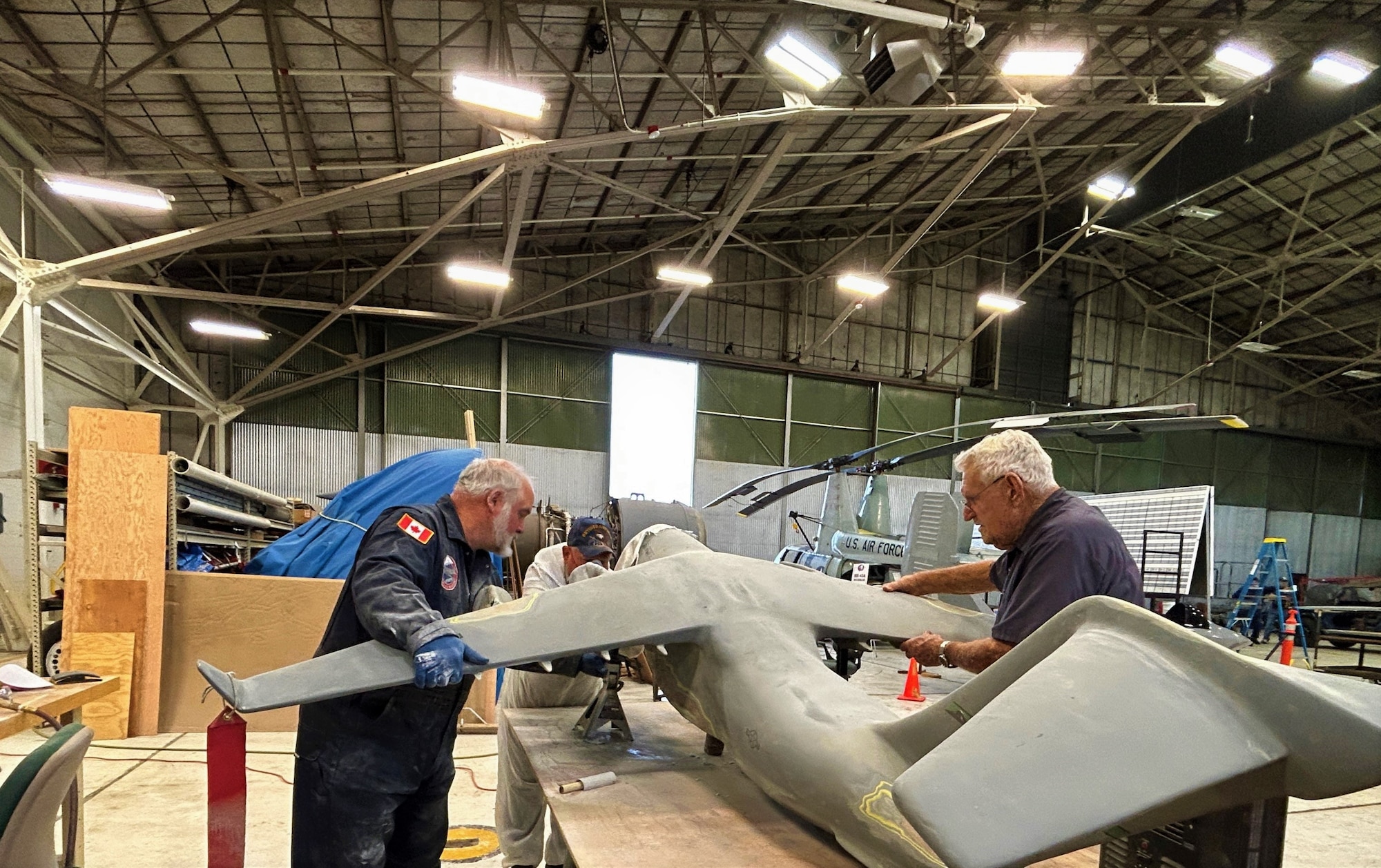 The museum is separated into three different areas: the main gallery, which has exhibits showcasing the relationship between the base and its Canadian counterparts; Heritage Hill Airpark, which holds aircraft previously assigned to McChord as well as aircraft that play a role in the base’s history; and the aircraft restoration facility, which is used to repair and restore any new and existing exhibits. (U.S. Air Force photo by Airman 1st Class Kylee Tyus)