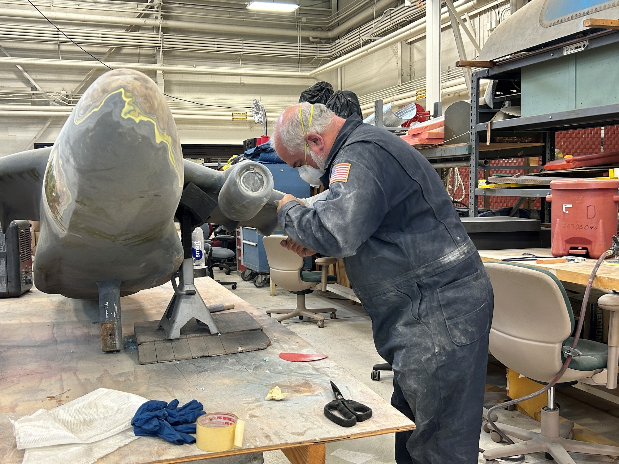 The museum is separated into three different areas: the main gallery, which has exhibits showcasing the relationship between the base and its Canadian counterparts; Heritage Hill Airpark, which holds aircraft previously assigned to McChord as well as aircraft that play a role in the base’s history; and the aircraft restoration facility, which is used to repair and restore any new and existing exhibits. (U.S. Air Force photo by Airman 1st Class Kylee Tyus)