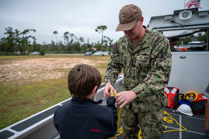 Naval Support Activity Panama City Hosts Touch-A-Truck Event