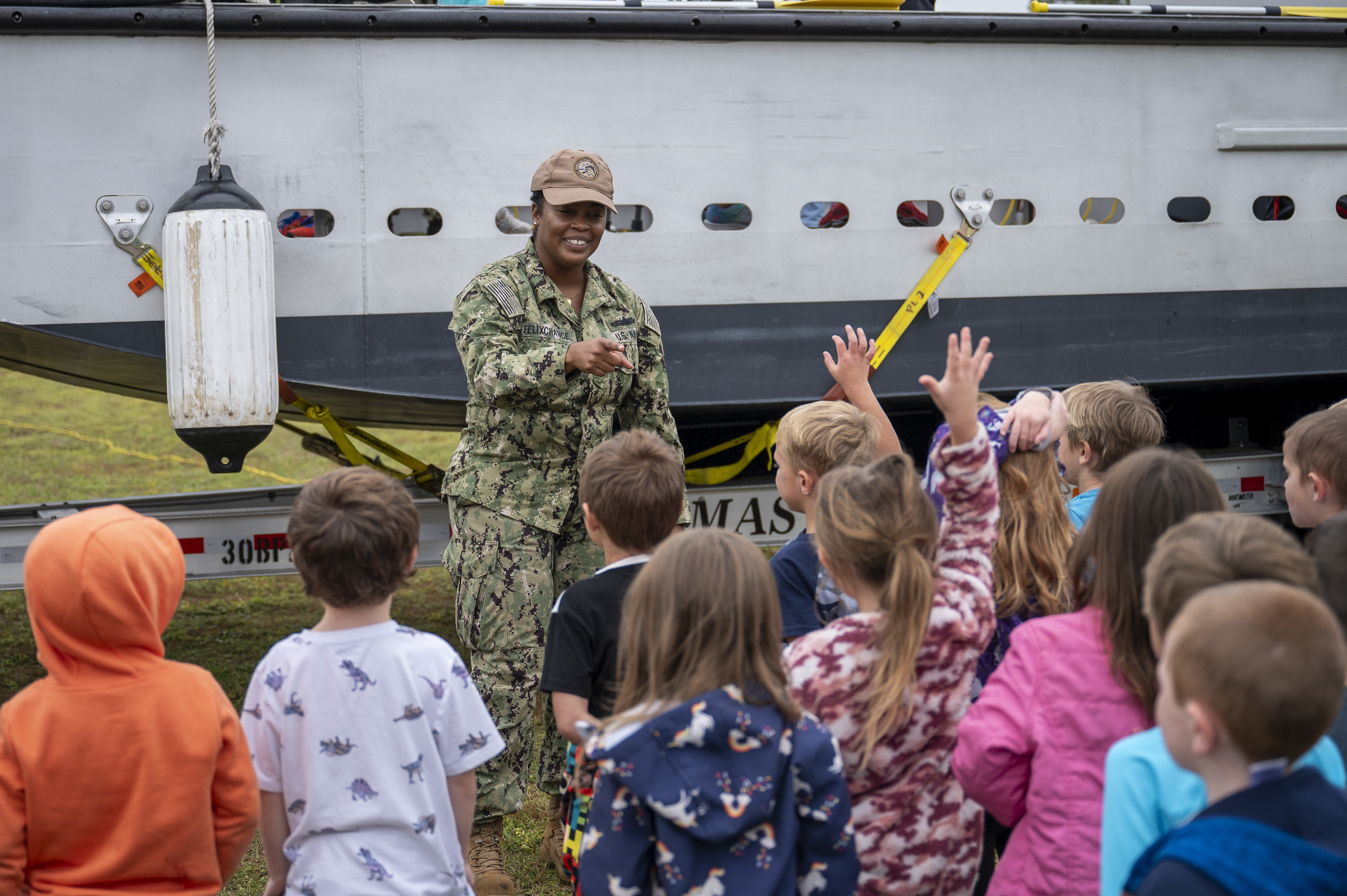 Naval Support Activity Panama City Hosts Touch-A-Truck Event