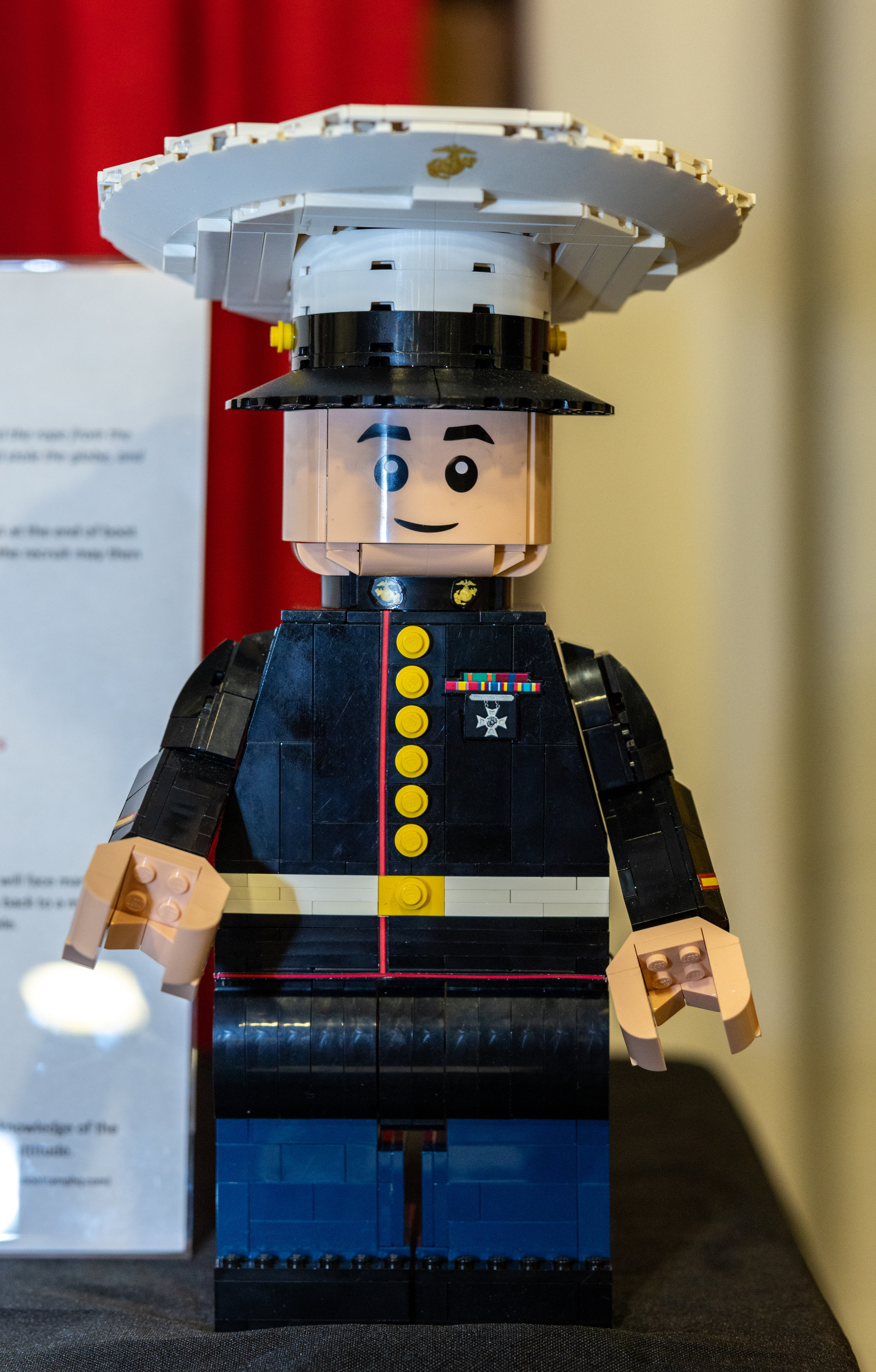 Building Inspiration brick by brick Marine mom honors son s
