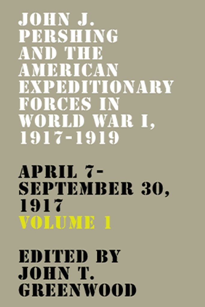 Military History
Book Review: John J. Pershing and the American Expeditionary Forces in World War I, 1917–1919: April 7-September 30, Volume 1
Editor: John T. Greenwood
Reviewed by Dr. Nathan K. Finney, lieutenant colonel, US Army, Indo-Pacific Command, founder of The Strategy Bridge and the Military Writers Guild

Thoroughly researched and cited, this first volume in an anticipated eight-book series covers the first five months of World War I. The book includes maps, photographs, and is indexed for ease of use.

Keywords: World War I, American Expeditionary Forces, John J. Pershing, professional military education
Read now: https://press.armywarcollege.edu/parameters_bookshelf/9