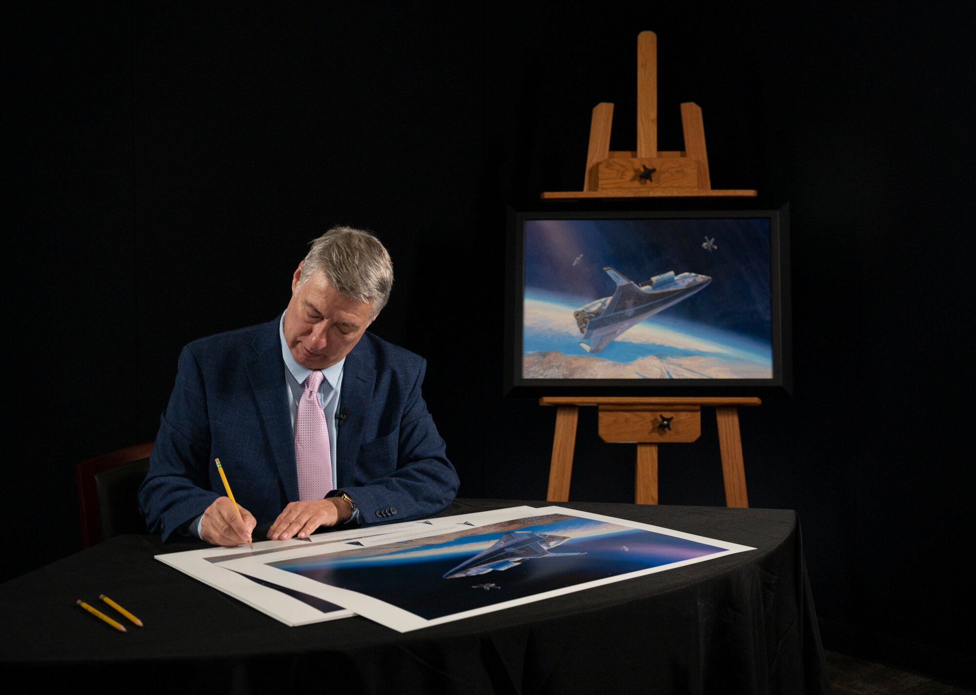 Space Operations Command reveals ‘futuristic’ official painting, Oct. 20, 2023.