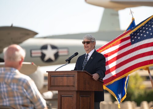 The 349th Air Mobility Wing celebrated it's 80th anniversary,