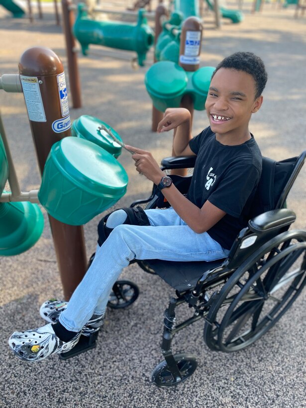 New playground upgrade for military kids at Fort Jackson.