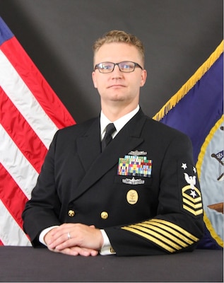 CMDCM(IW/SW/SG/AW/EXW) Derek A. Scheil, Command Master Chief, Naval Computer And Telecommunications Station (NCTS) Naples, Italy