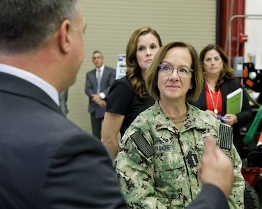 Vice Chief of Naval Operations tours NUWC Division Newport to discuss technology