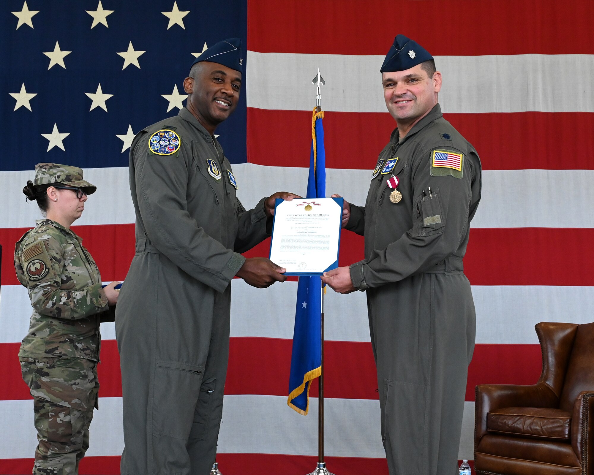 Collins assumes command of 43rd FTS