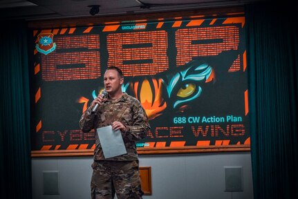 688th Cyberspace Wing hosted the Wing Senior Leaders Summit