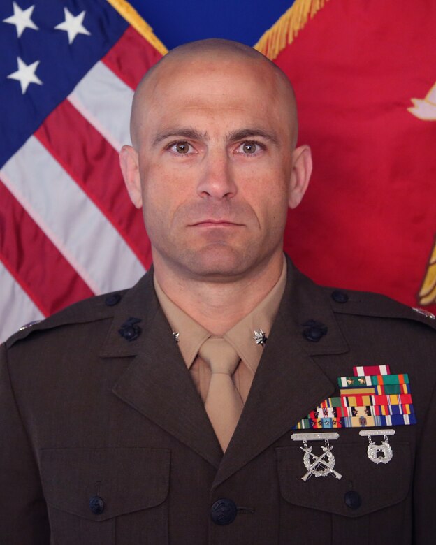 LtCol Luke Rodina Official Biography Photo