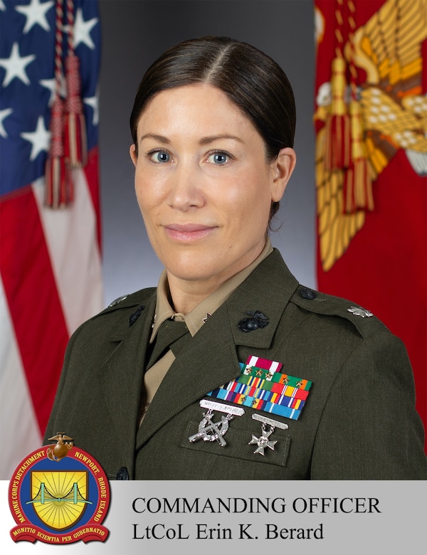 Lieutenant Colonel Erin K. Berard Official Biography Photo