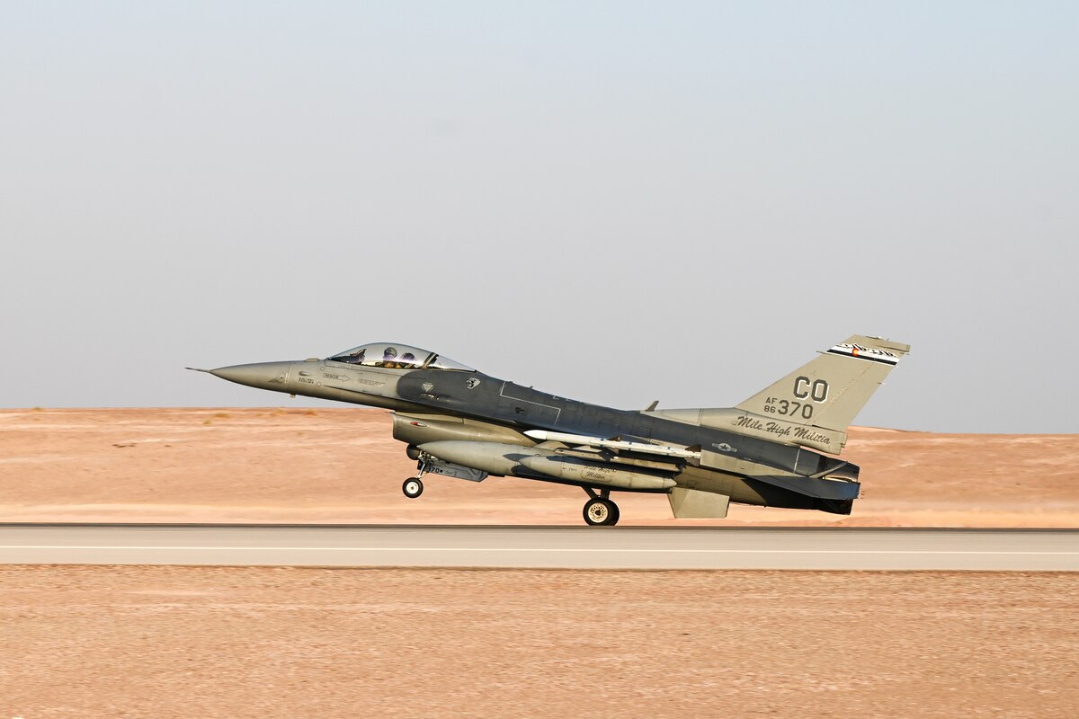 New F-16 Squadron arrives, bolstering U.S. defense posture