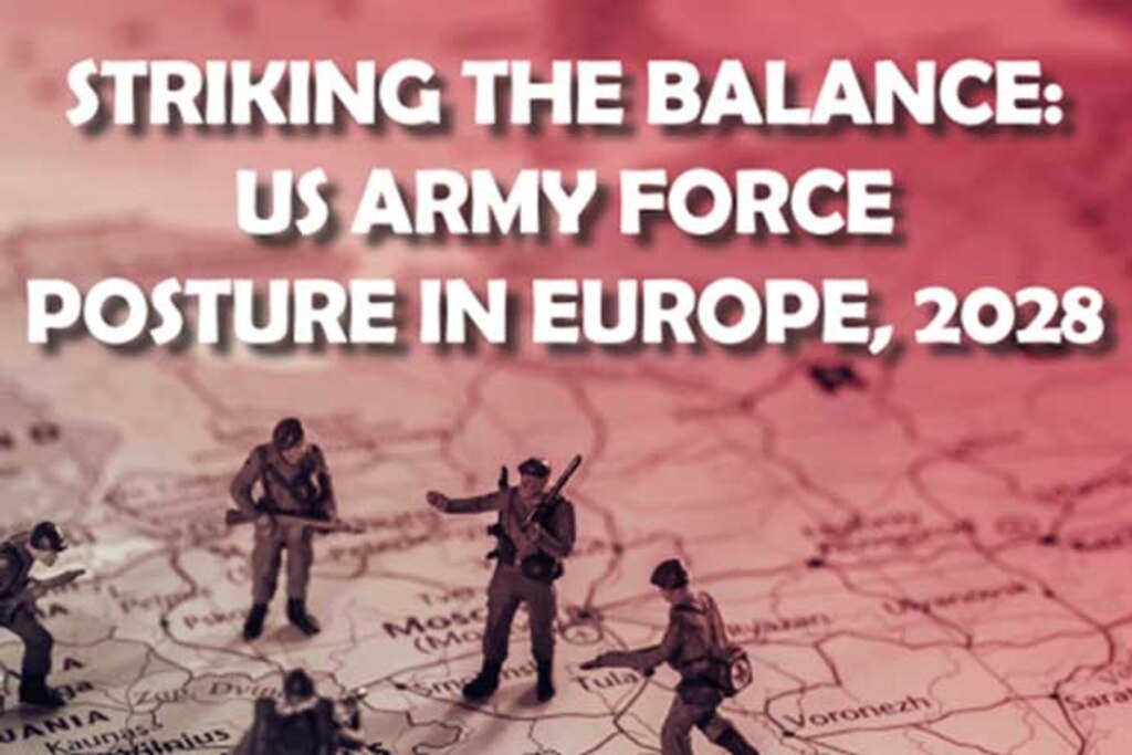 Cover for Striking the Balance: US Army Force Posture in Europe, 2028—A Study Sponsored by the Office of the Secretary of the Army
