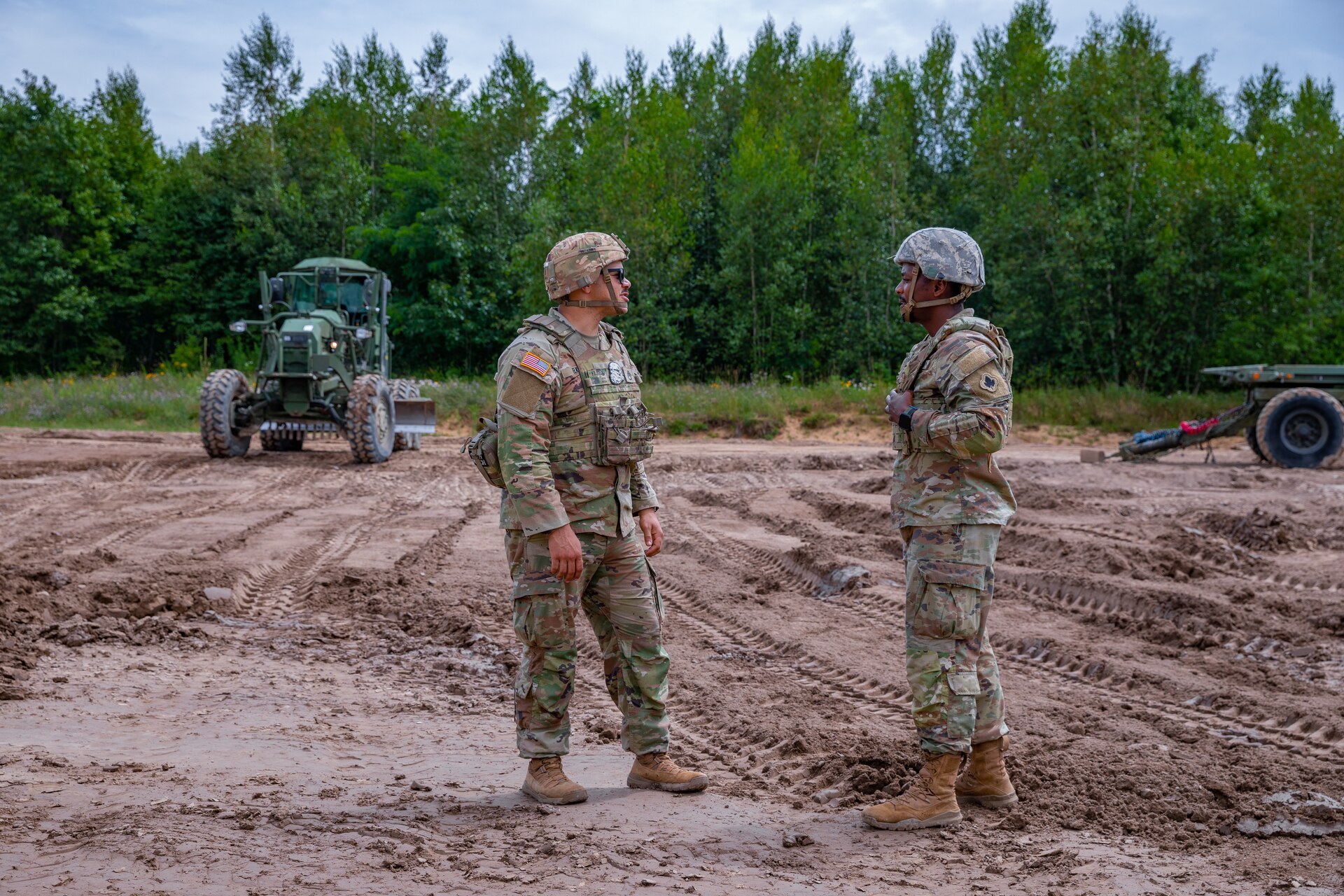 Connecticut National Guard Engineers Build Holding Area for Military Detainees.