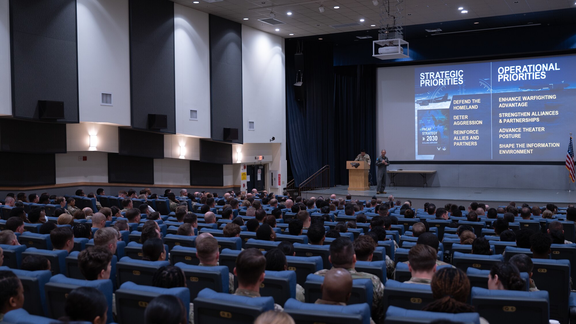 Gen. Ken Wilsbach speaks about the mission of Kunsan and the role the Airmen have.