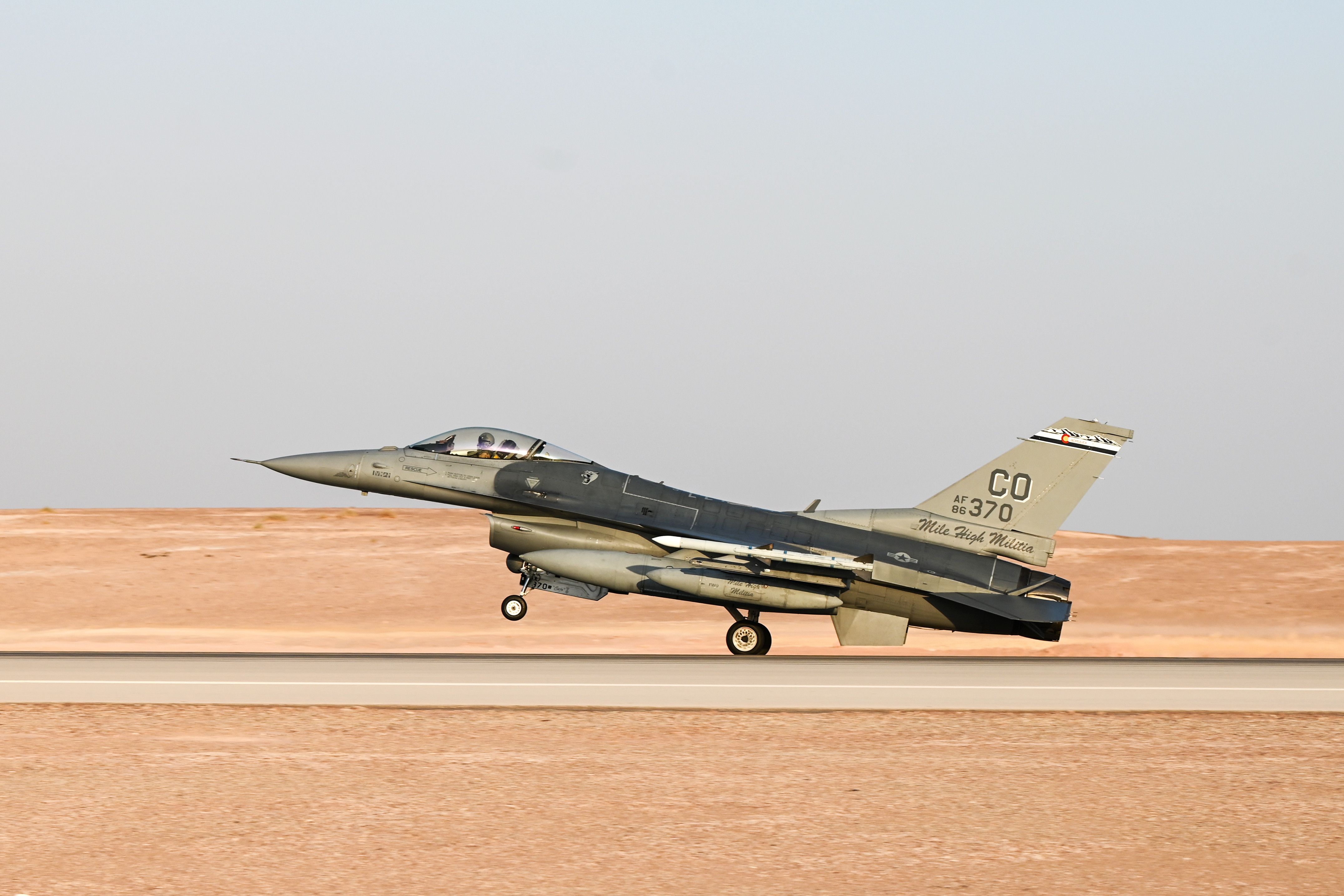 F-16 Squadron arrives, bolstering U.S. defense posture in