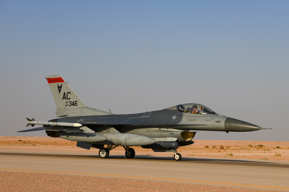New F-16 squadron arrives, bolstering US defense posture in
