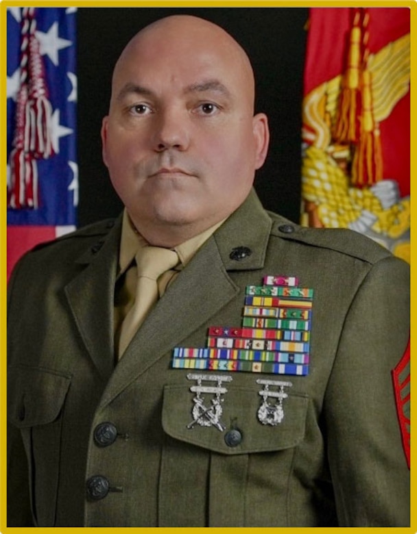 Sergeant Major Jeremey W. Lirette, U.S. Marine Corps Forces, Space Command sergeant major
