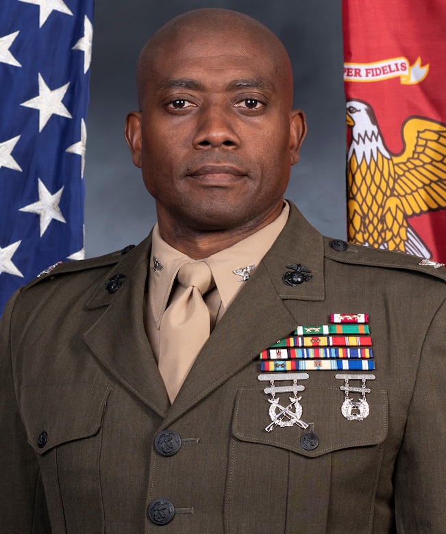 Colonel Jamel Neville, Marine Corps Cyberspace Warfare Group commanding officer