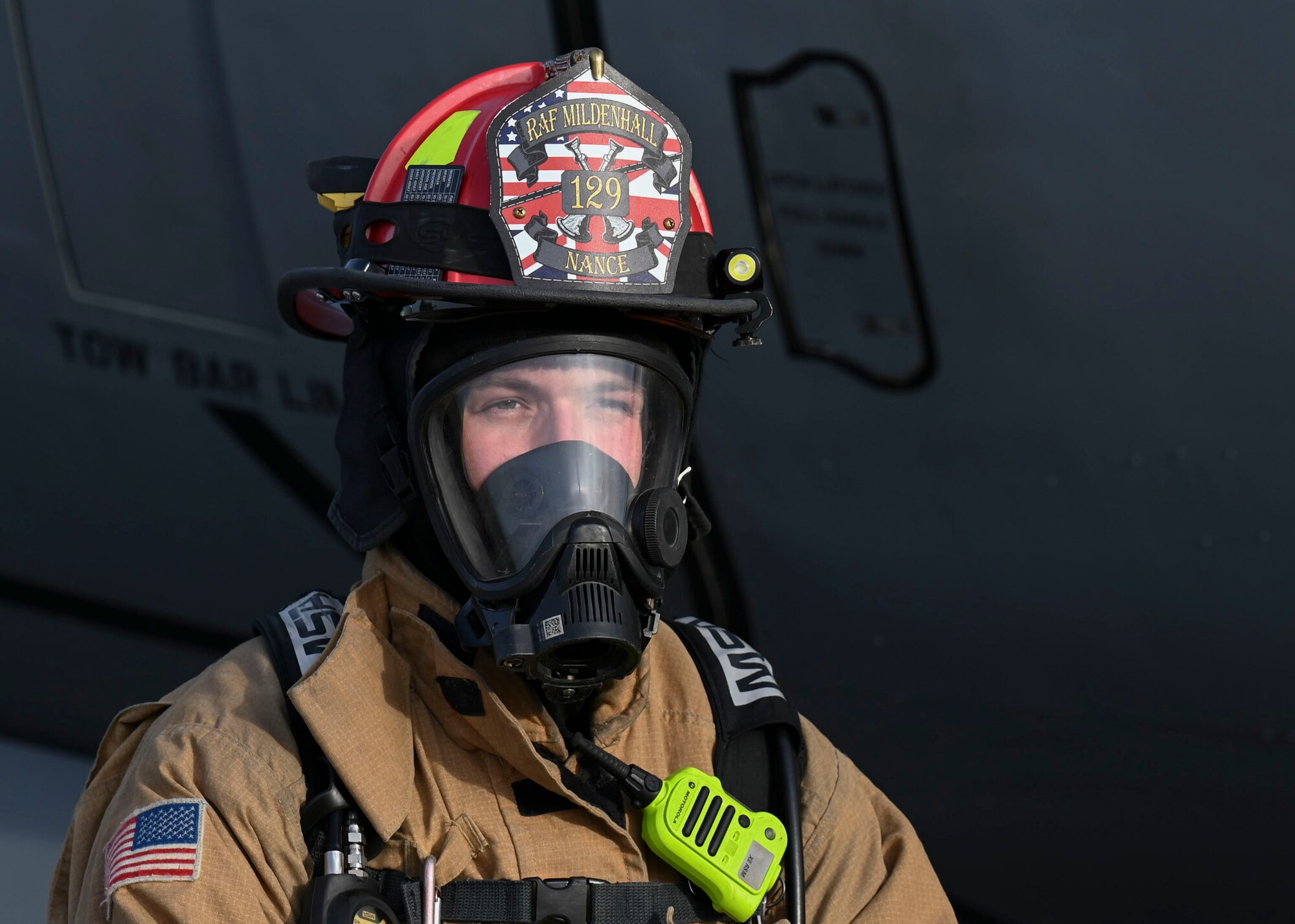 The 100th CES provides fire protection, emergency management and environmental protection to more than 16,000 people.
