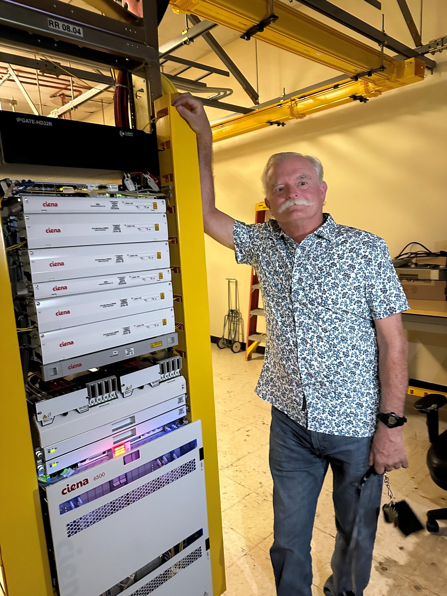 Roger Williams, 30th Space Communications Squadron project engineer, poses for a photo at Vandenberg Space Force Base, Calif., Oct.4, 2023.
