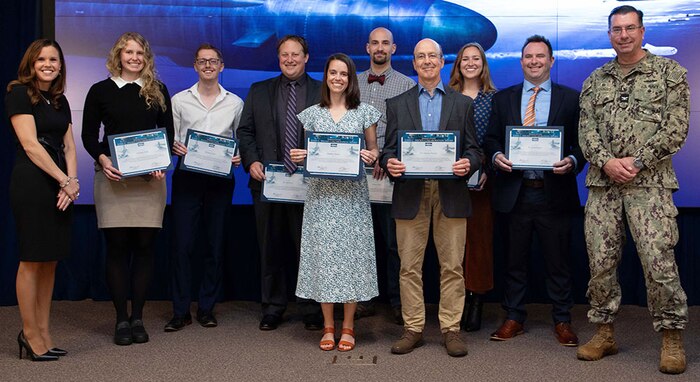 NUWC Division Newport employees receive Warfare Center Awards for exceptional performance