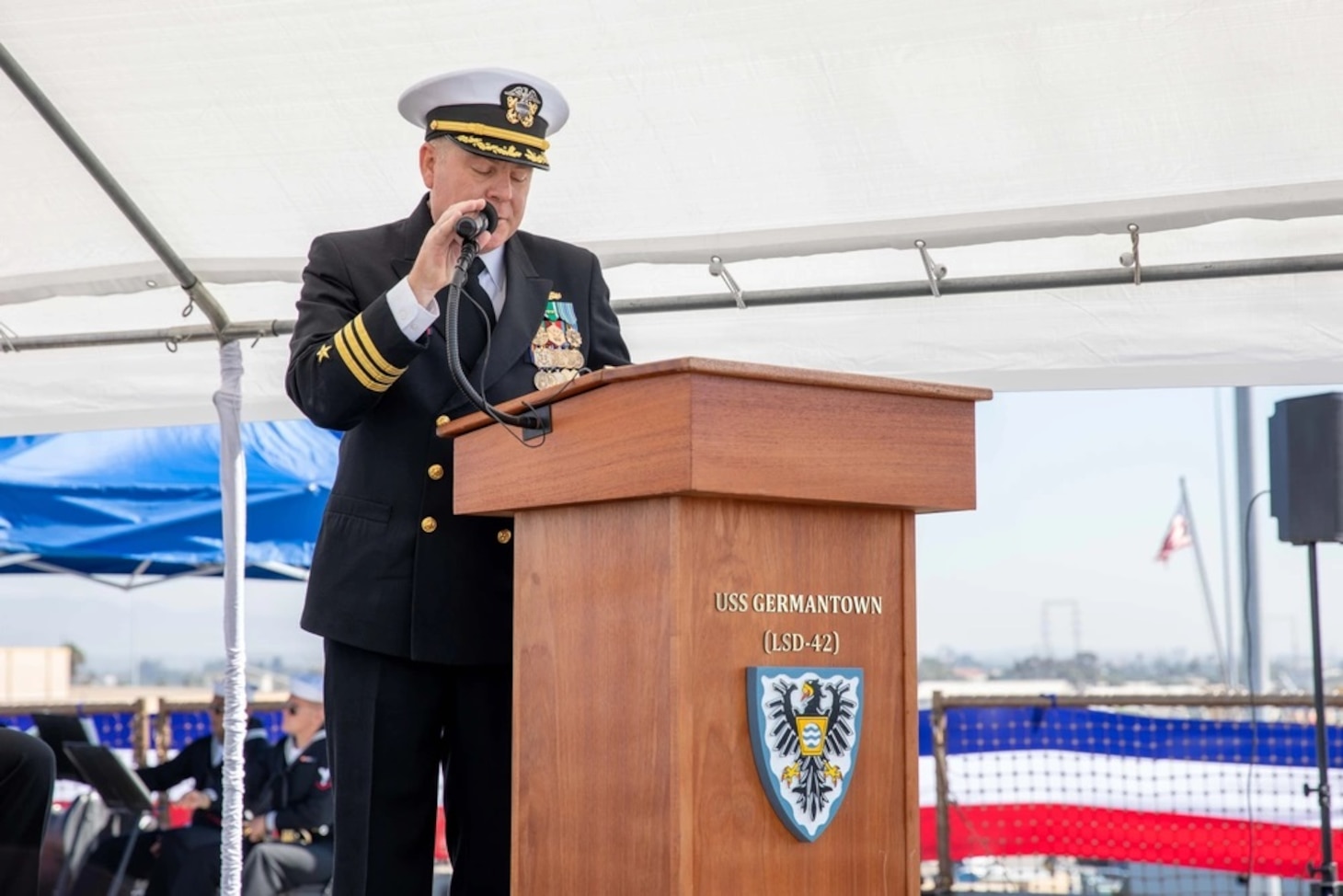 Germantown holds change of command ceremony