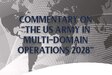 Cover for Commentary on “The US Army in Multi-Domain Operations 2028”