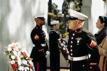 The memorial observance is held annually on October 23 to remember the lives lost in the terrorist attacks at the U.S. Marine Barracks in Beirut, Lebanon and Grenada.