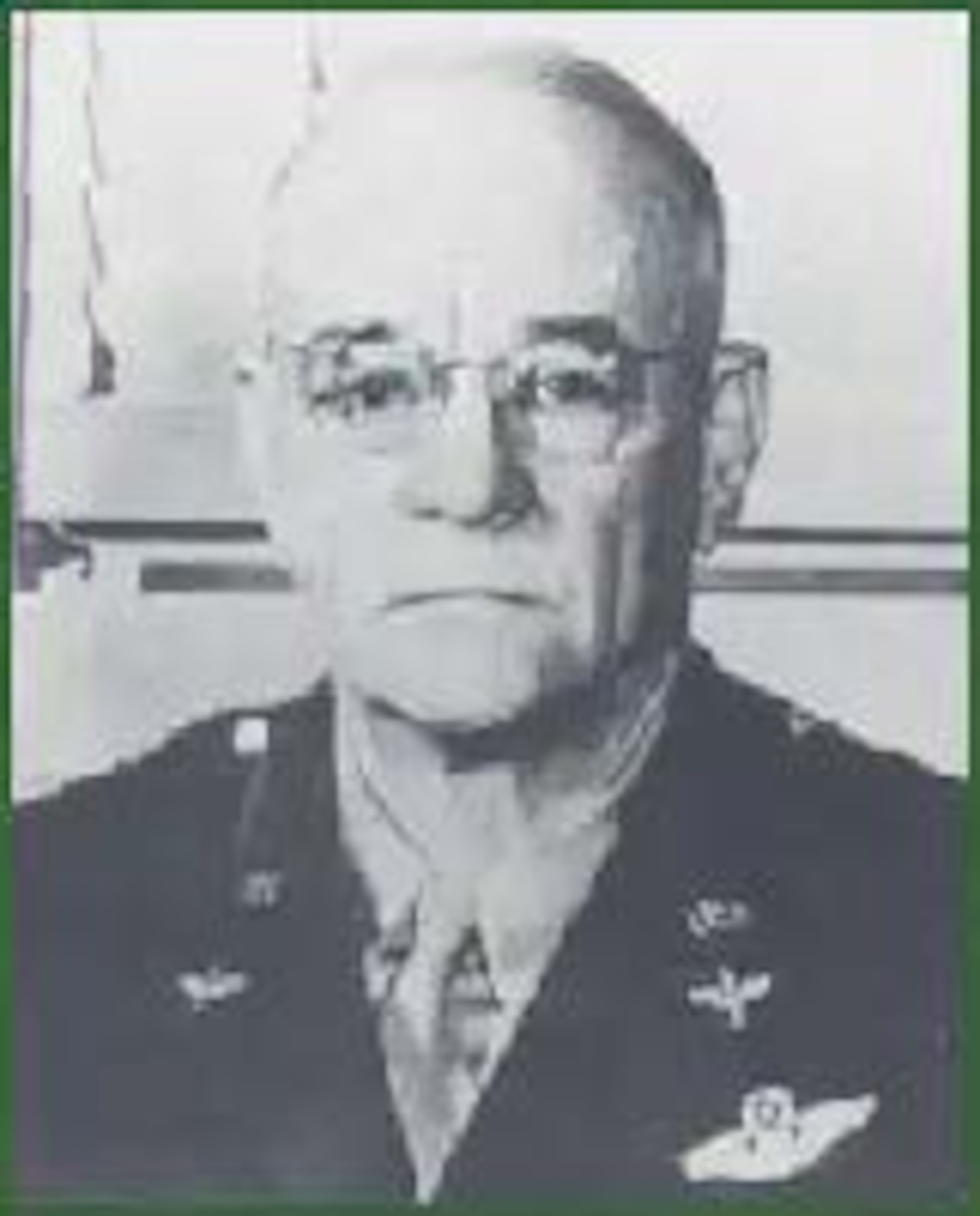 black and white picture of Then Col. Henry B. Clagett, commander, Sheppard Field 1943. (Courtesy photo)