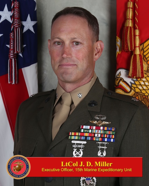 Lieutenant Colonel Joshua D. Miller > 15th Marine Expeditionary Unit ...