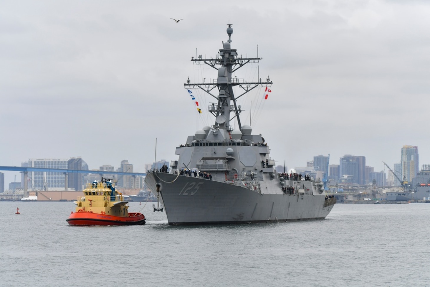 Jack H. Lucas Arrives at San Diego [Image 1 of 5]