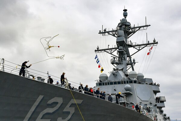 Jack H. Lucas Arrives at San Diego [Image 5 of 5]