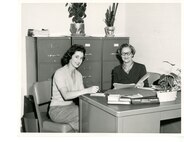 Ms. Heard and an unnamed teacher, undated.