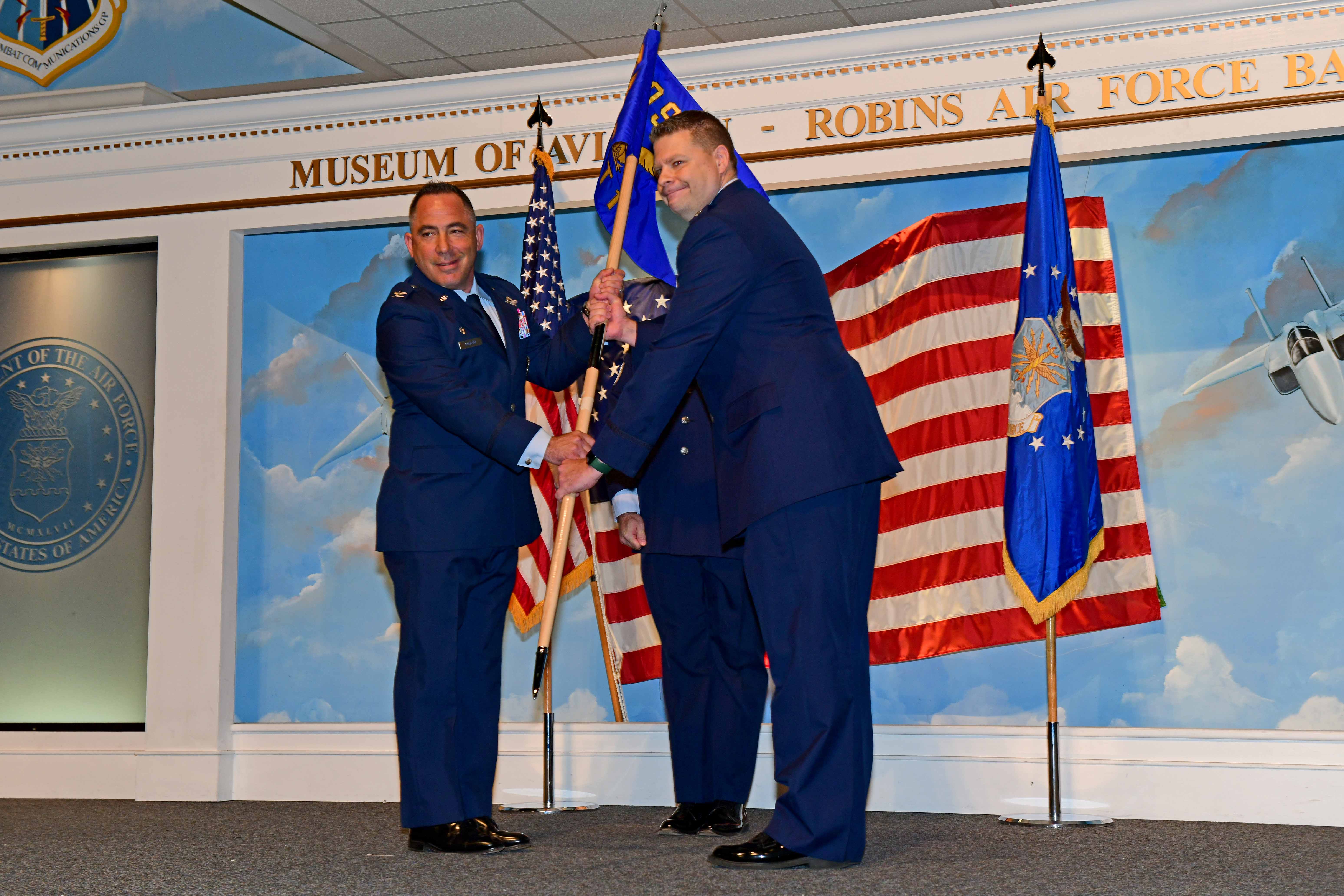 350th Spectrum Warfare Wing activates two detachments at Robins AFB
