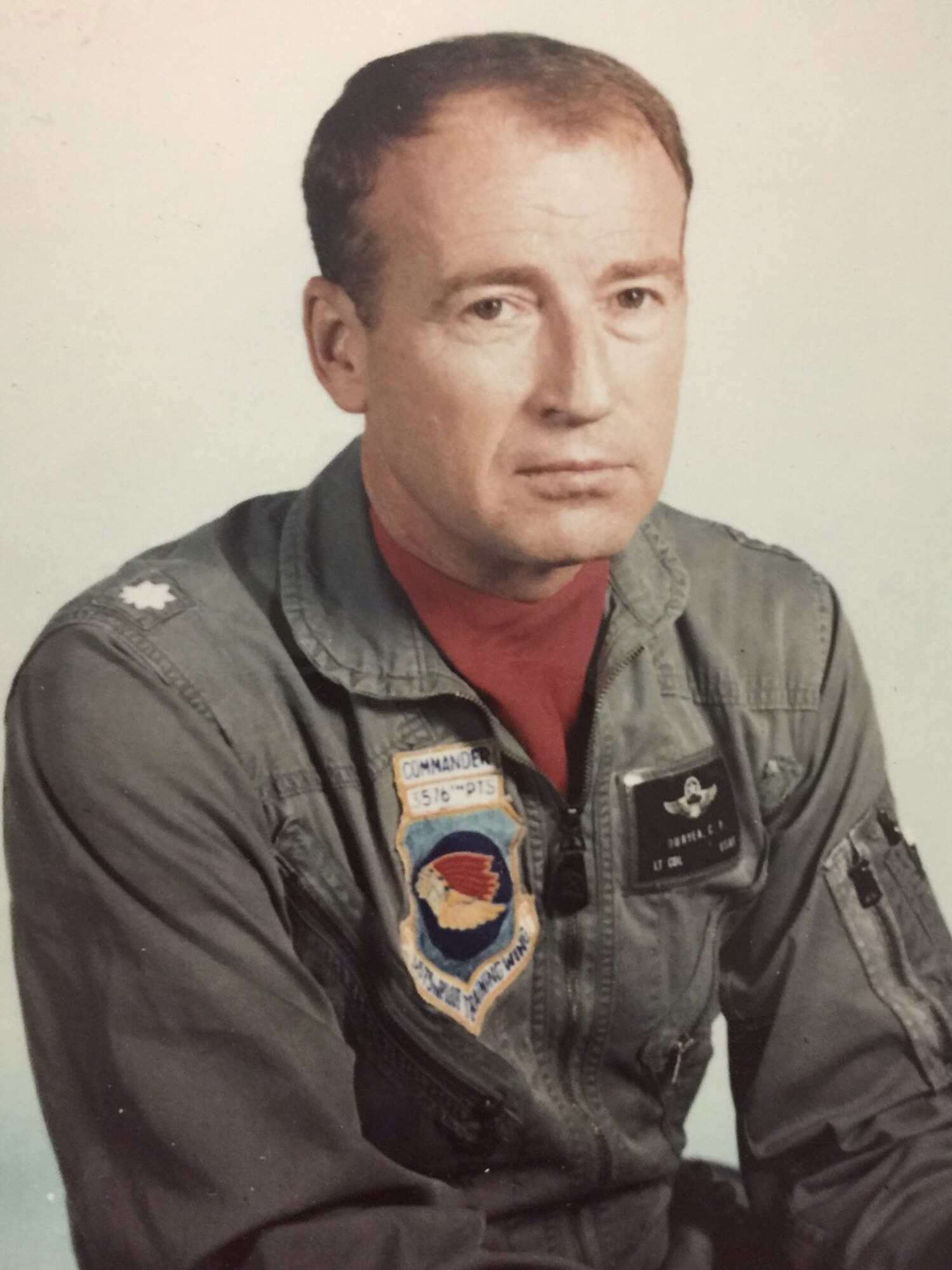 Col. Cecil Duryea, 3576th Pilot Training Squadron Commander, poses for a photo. Duryea served 30 years in the Air Force as a bomber and fighter pilot. (U.S. Air Force courtesy photo)